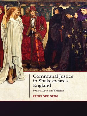 cover image of Communal Justice in Shakespeare's England